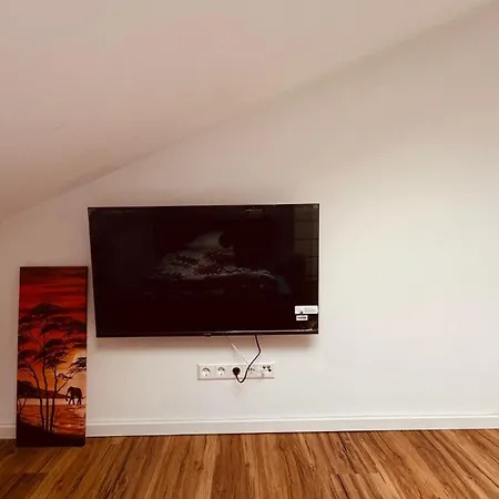 Charming Attic Retreat With Sloped Roof Apartman