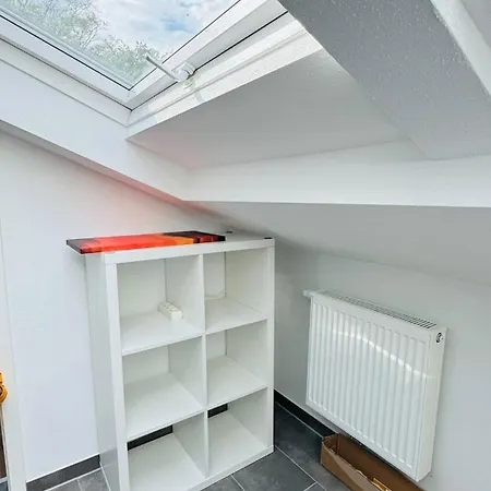 Charming Attic Retreat With Sloped Roof Boeblingen