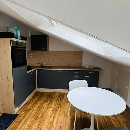 Charming Attic Retreat With Sloped Roof Apartment *