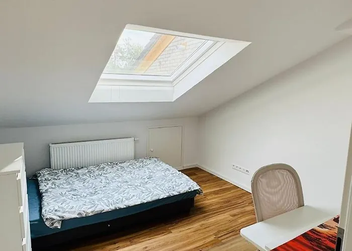 Charming Attic Retreat With Sloped Roof